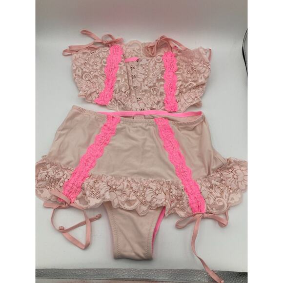 Free People - REVOLVE- HAH- Better Late Than Never Set in Naked Truth Size Small - Picture 2 of 8